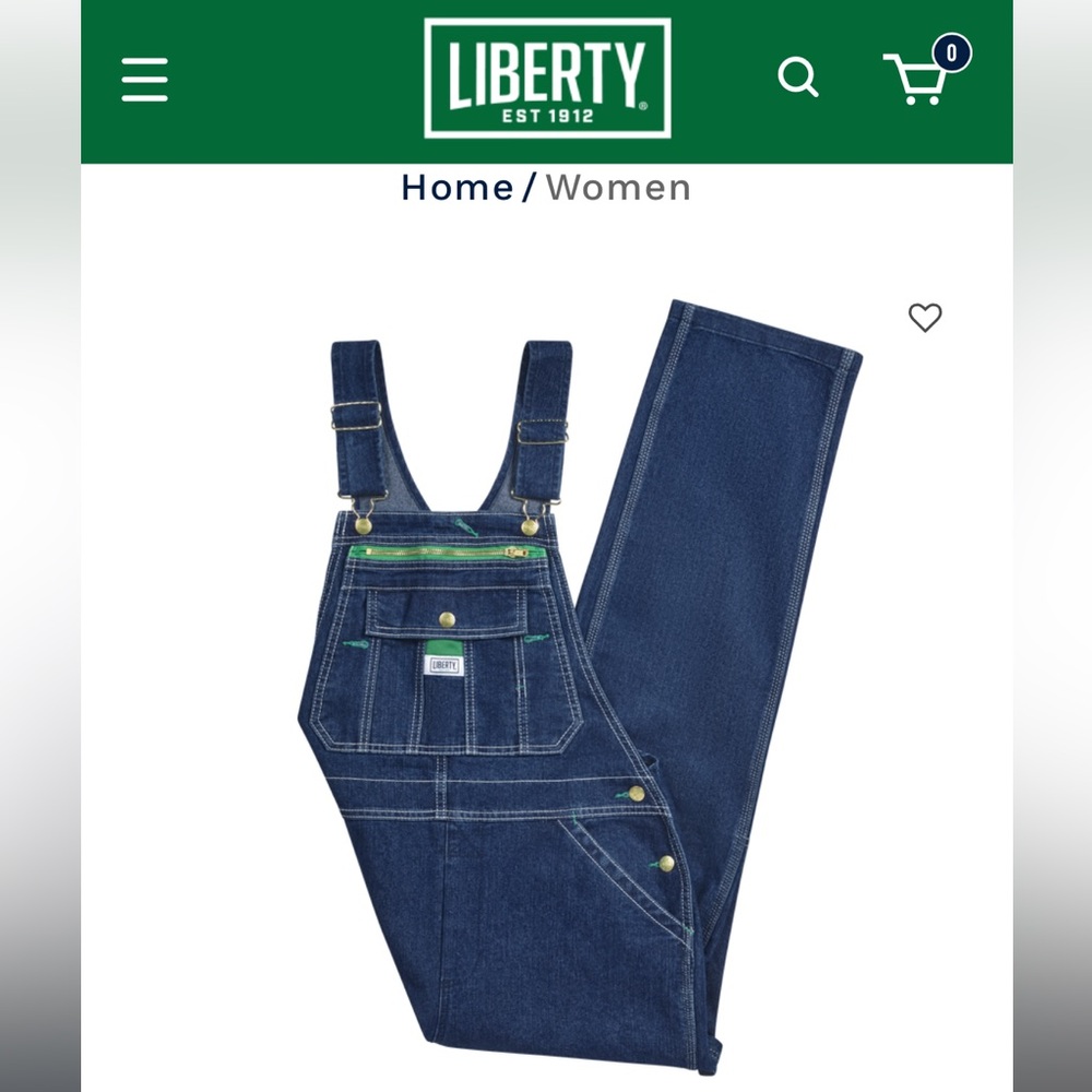 Never worn Liberty overalls
